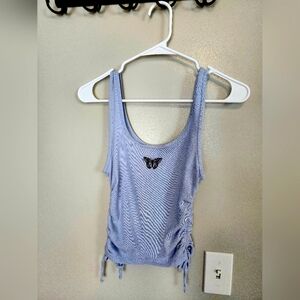 Hollister y2k butterfly tank